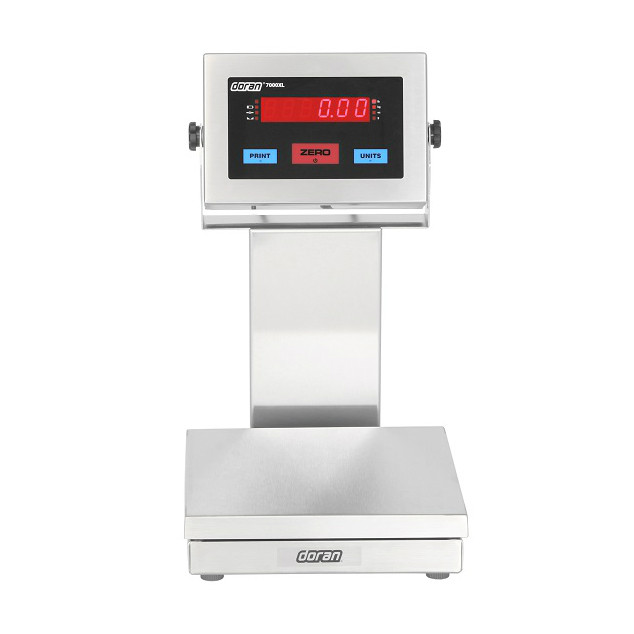 Doran 7000XL bench scale with 14" column