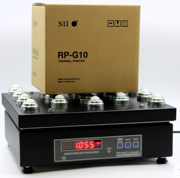 Pennsylvania 7300-100HR  12DC – 100 lb x 0.005 lb, 12" X 14", External power input 12 or 24 VDC. Specify at time of order, requires external power supply of 12 or 24 VDC