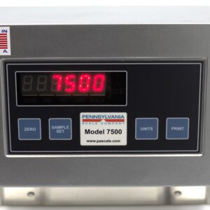 Pennsylvania 7500-100HR AO – 100.0 lb x 0.005 lb, 12" X 14", Analog output option. Jumper select for 0 - 10 VDC or 4 - 20ma (Specify when ordering) output via two conductor cable.