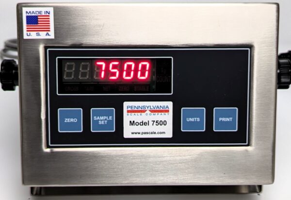 Pennsylvania 7500-200HR  220VAC – 200.0 lb x 0.02 lb, 12" X 14", 220/230 VAC Operation - Image 3