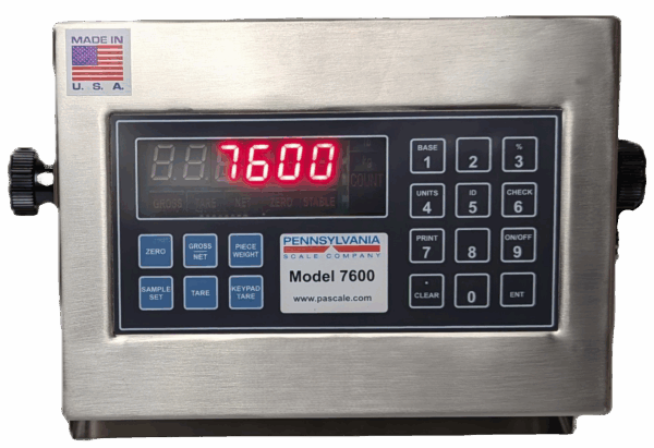 Pennsylvania SS6576-1616-100 WIFI – 16" X 16", 6500 Series Stainless Steel Wash Down Base, 7600/4 WD indicator and 18" SS Column with Wi-Fi option. Wireless ethernet communication with bulkhead mounted antenna, fully networked configurable. Includes software utility for setup and configuration - Image 7