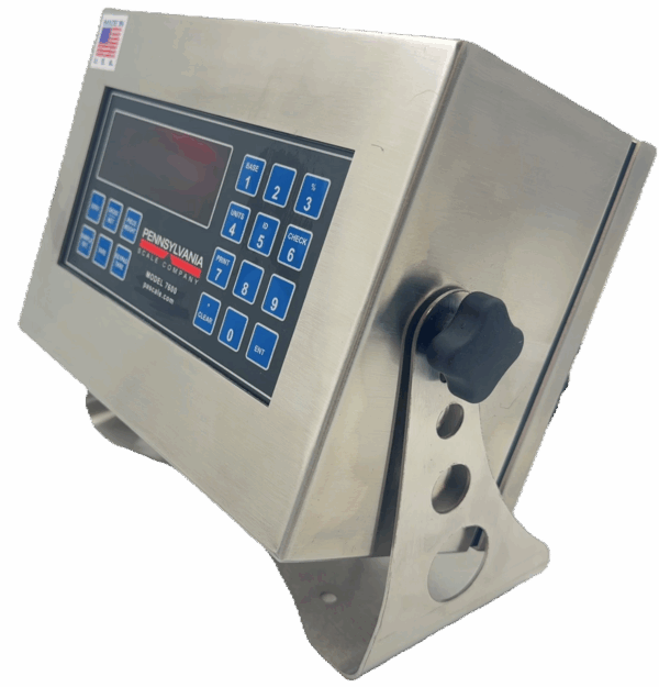 Pennsylvania SS6576-1616-100 WIFI – 16" X 16", 6500 Series Stainless Steel Wash Down Base, 7600/4 WD indicator and 18" SS Column with Wi-Fi option. Wireless ethernet communication with bulkhead mounted antenna, fully networked configurable. Includes software utility for setup and configuration - Image 4