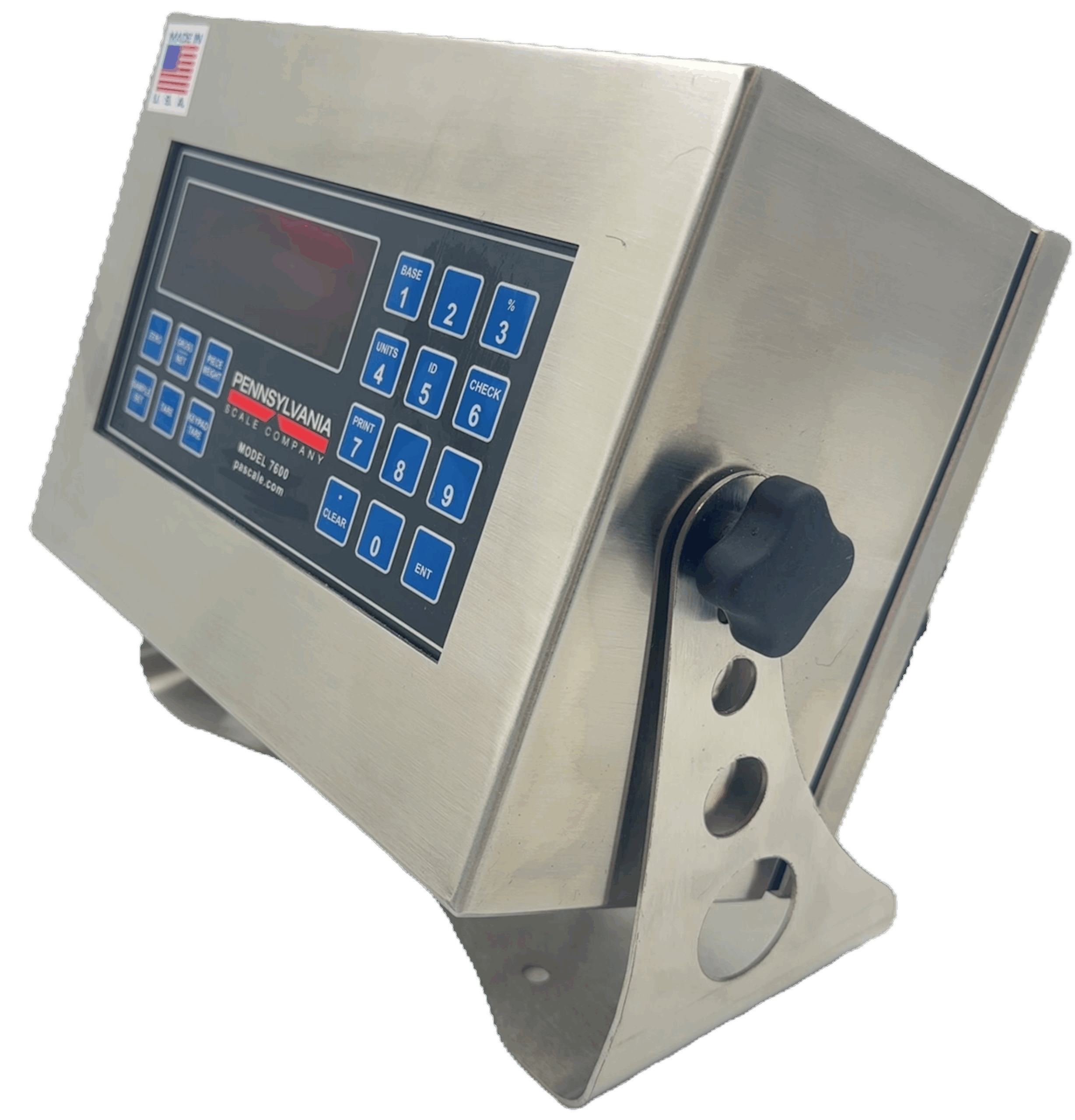 Pennsylvania SS6576-1616-500 WIFI – 16" X 16", 6500 Series Stainless Steel Wash Down Base, 7600/4 WD indicator and 18" SS Column with Wi-Fi option. Wireless ethernet communication with bulkhead mounted antenna, fully networked configurable. Includes software utility for setup and configuration - Image 4