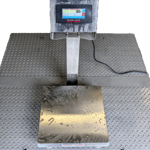 Pennsylvania SS7800MAX-1616-250 – 6500 Series Stainless Steel Wash Down Base, 7800MAX indicator and 18" SS Column, 16" X 16"