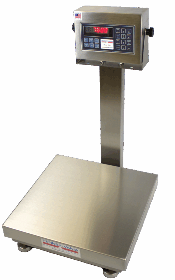 Pennsylvania SS7800MAX-1616-25 USB – USB option. Provides USB comport communications with USB "A" bulkhead connector. IP68 Washdown Rated includes 2-meter washdown cable, 16" X 16"