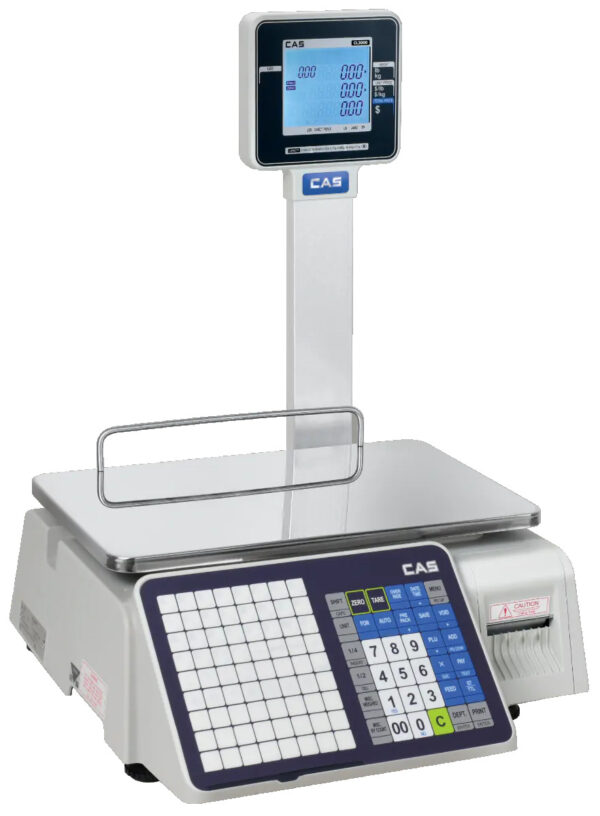 CAS CL3000-P30W Retail Scale with Pole Display