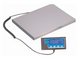 Rotating Platter Scale, 13" Round Platter, 30 lb x 0.1 oz / 15 kg x 5 g