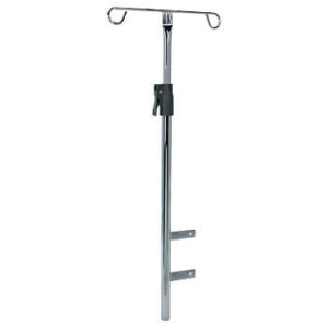 DETECTO Adjustable Chrome IV Pole