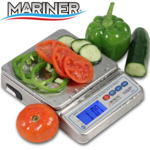 Portion Scale, Waterproof IP67, 12 lb Capacity, 7.5" X 9.75" Platform
