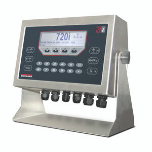 Pennsylvania 7500EXP – 7500EXP Count Weigh Indicator, Simplified Operation in (2) User Programmable Weight Units and Count Feature with Black Texture Powder Coated Aluminum Die Cast Enclosure - 9" (W) x 4" (H) x 3.75" (D) on U-Bracket Stand with Knobs
