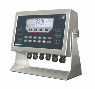 Pennsylvania 7500EXP – 7500EXP Count Weigh Indicator, Simplified Operation in (2) User Programmable Weight Units and Count Feature with Black Texture Powder Coated Aluminum Die Cast Enclosure - 9" (W) x 4" (H) x 3.75" (D) on U-Bracket Stand with Knobs