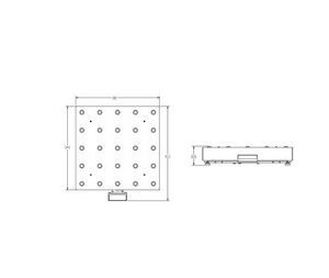 Pennsylvania 7800-50HR BT – Ball top transfer plate option., 12" X 14"