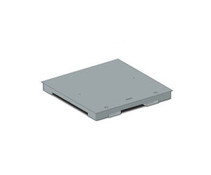 Pennsylvania SS6600-3636-1K MAX – 1000, 36” X 36” X 4.5”, SS6600 MAX Lift Top Base with Standard, Shot Blast Finish Smooth Deck Plate