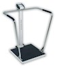 Bariatric Scale, Digital, 1000 lb x .2 lb / 450kg x .1 kg, 24" x 24" Platform