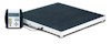 Bariatric Scale, Digital, Portable, 1000 lb x .2 lb / 450kg x .1 kg, 24" x 24" Platform